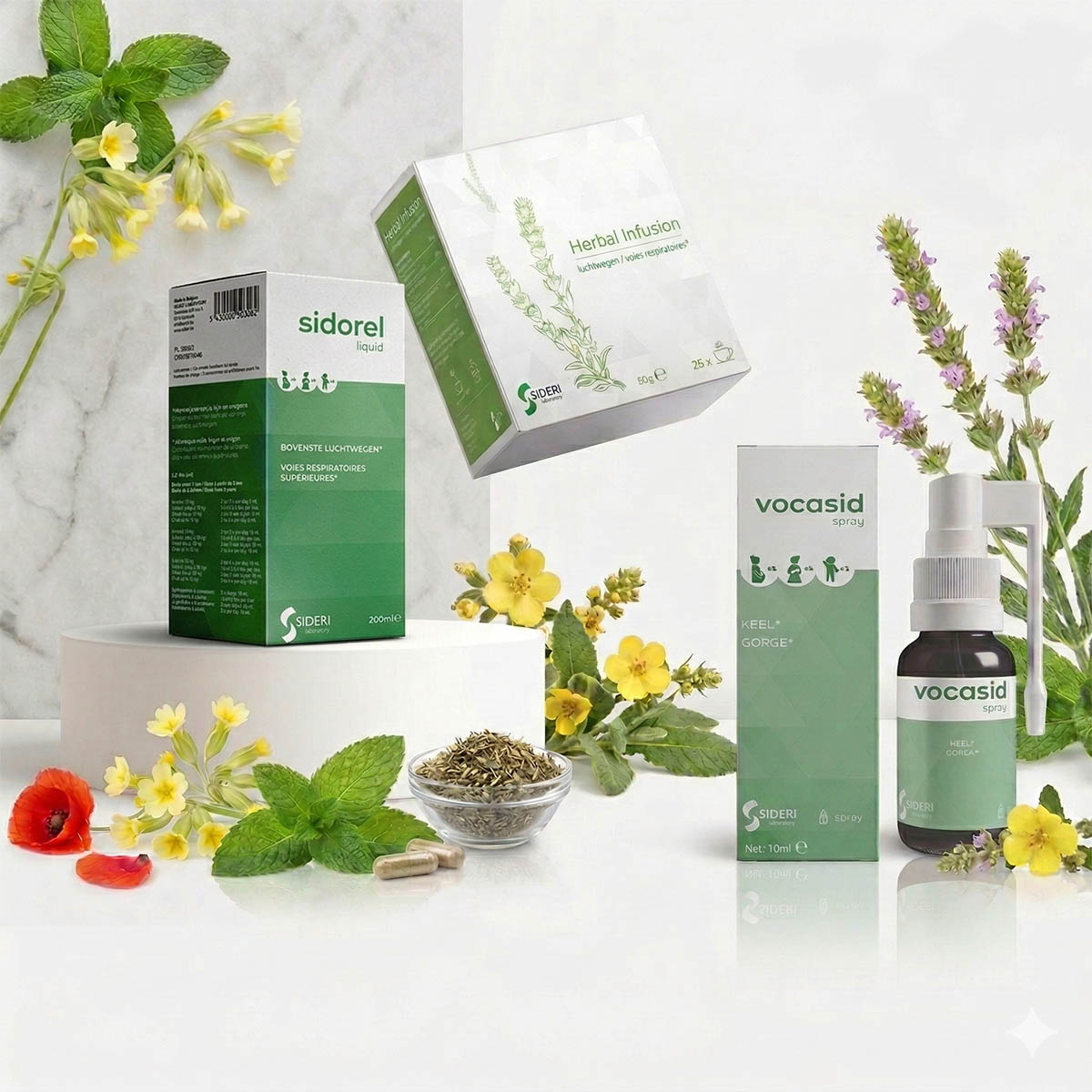 Pakket &ndash; Bovenste luchtwegen